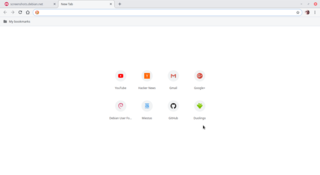 Chromium web browser, open-source version of Chrome